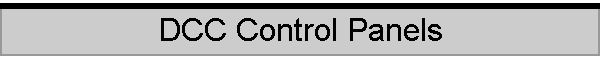 DCC Control Panels