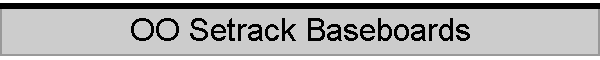OO Setrack Baseboards